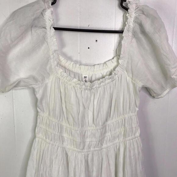 BP Nordstrom Dress Womens Small Milkmaid Cottagecore Angel Natural Cotton - Picture 2 of 8